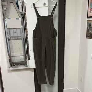 SHEIN Olive Green Overalls